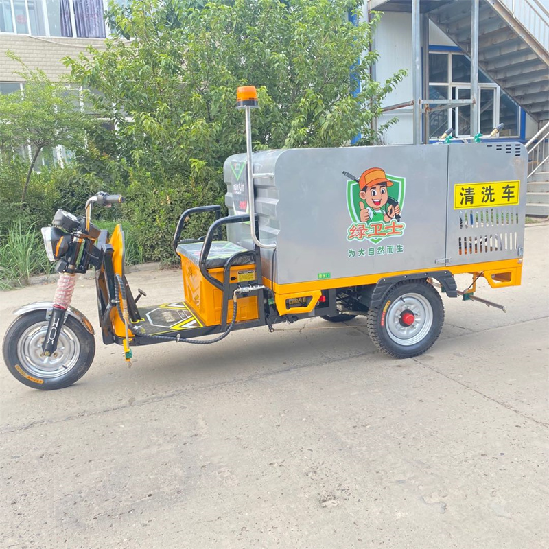 泰州电动高压冲洗车CX700A（不锈钢箱体）